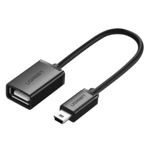 Ugreen Mini USB-B Till USB-A OTG Adapter - Grå
