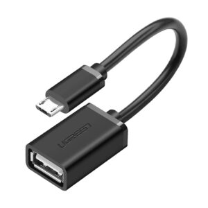 Ugreen USB Micro OTG Adapter 0,15m - Svart
