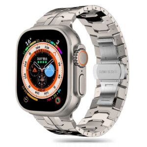 Tech-Protect Klockarmband Apple Watch 4/5/6/7/8/9/SE/Ultra 1/2 - Titanium