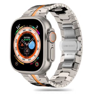 Tech-Protect Klockarmband Apple Watch 4/5/6/7/8/9/SE/Ultra 1/2 - Titanium