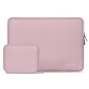Tech-Protect Neoslim Laptopfodral 15-16" med tillbehörsväska - Rosa