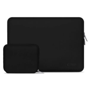 Tech-Protect Neoslim Laptopfodral 15-16" med tillbehörsväska - Svart