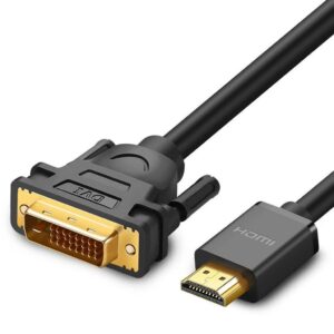 Ugreen HDMI till DVI Kabel 4K 60Hz 30AWG, 1m - Svart