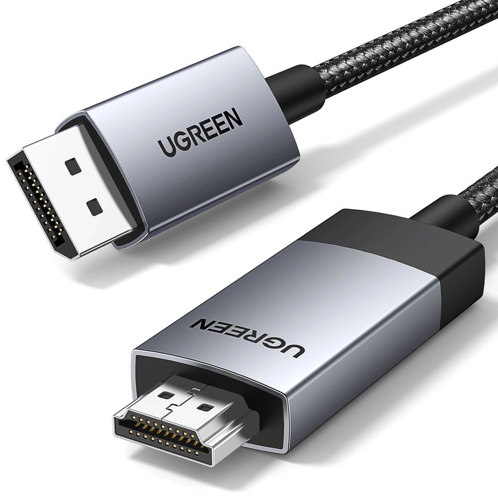 Ugreen DisplayPort till HDMI-kabel 4K 60Hz, 3m - Grå