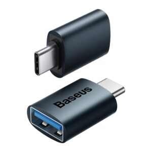 Baseus USB-C till USB-A adapter - Blå