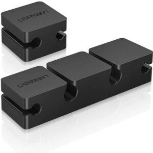UGREEN Kabelorganiserare 6 platser, 2st - Svart