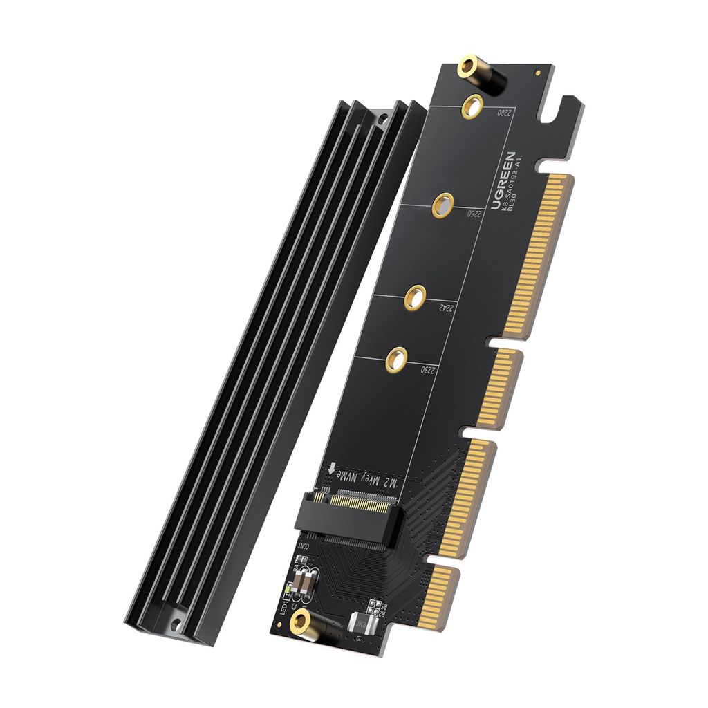 Ugreen CM465 NVMe M-Key Expansionskort PCIe 4.0 x4 till M.2 - Svart