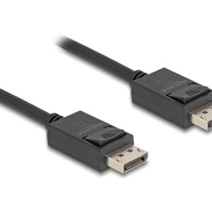 Delock DisplayPort-kabel 16K @ 30Hz / 8K @ 60Hz, 40 Gbps, 2m