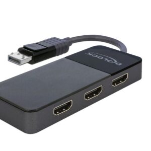 Delock DisplayPort-splitter 1x DisplayPort till 3x HDMI MST