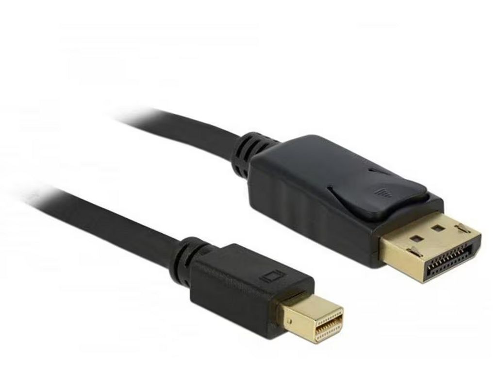 Delock Mini DisplayPort till DisplayPort-kabel 4K @ 60 Hz, 2 m