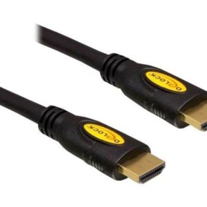 Delock HDMI-kabel med hög hastighet och Ethernet 4K, 3 m
