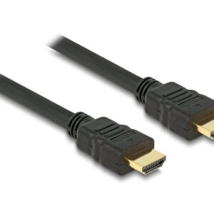 Delock HDMI-kabel med hög hastighet och Ethernet 4K @ 30Hz, 2m