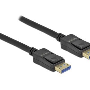 Delock DisplayPort-kabel 10K @ 60 Hz, 54 Gbps, 1m