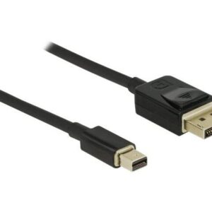 Delock Mini DisplayPort till DisplayPort-kabel 8K @ 60Hz, 1m