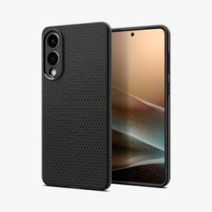 Spigen Samsung Galaxy S25 Edge Liquid Air Skal - Mattsvart