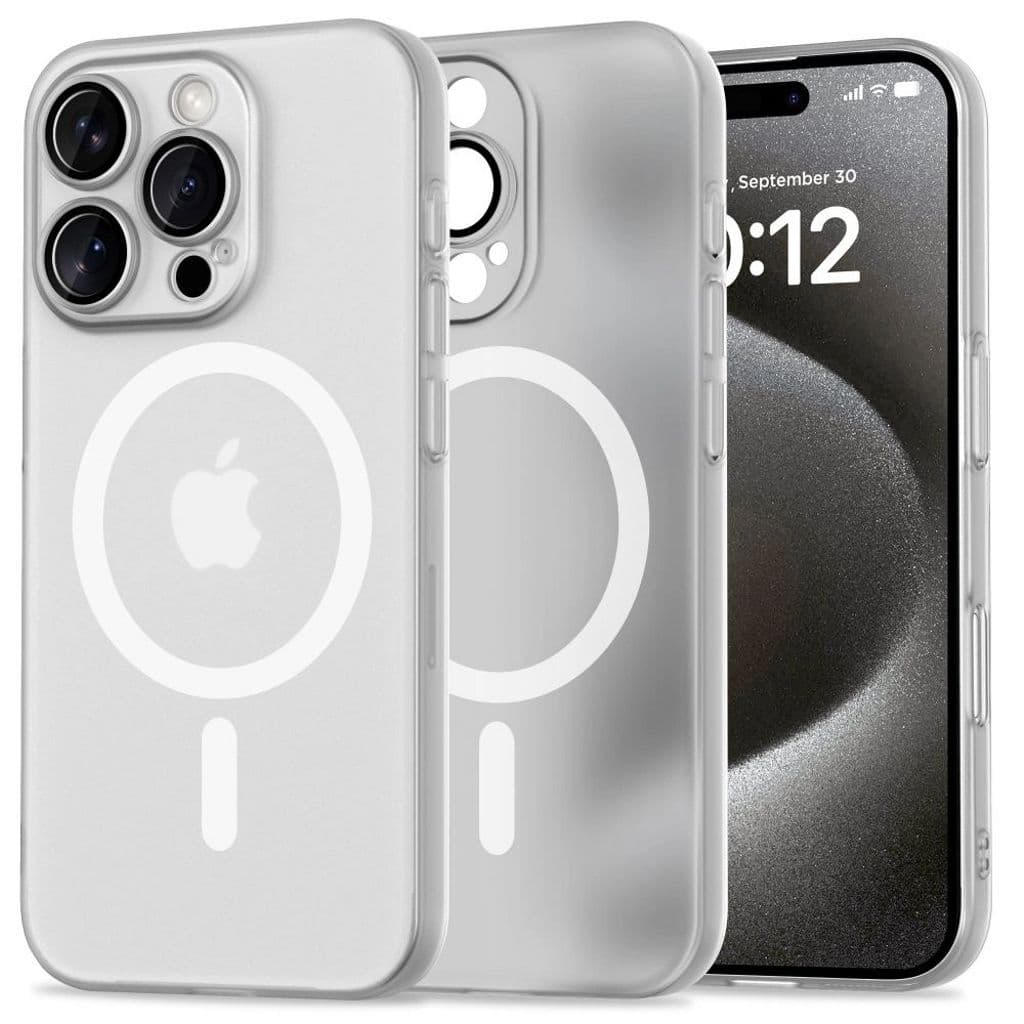 Tech-Protect MagSlim MagSafe Skal for iPhone 16 Pro - Vit