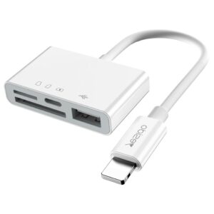 Yesido Lightning Hub 4-i-1 OTG-adapter