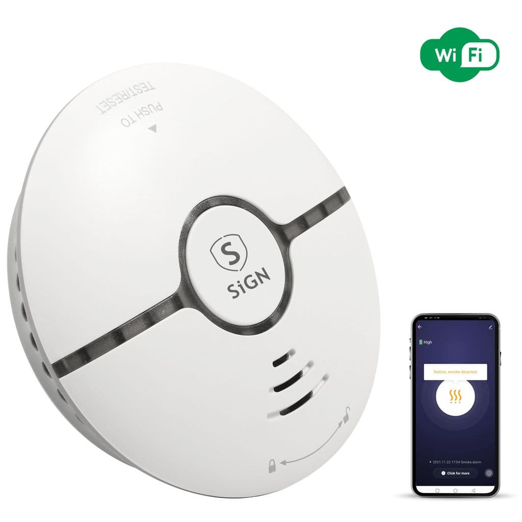 SiGN Smart WiFi Brandvarnare