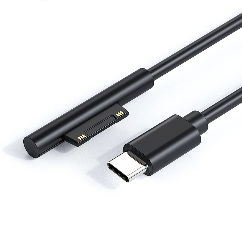 SiGN USB-C till Microsoft Surface-kabel 65W - Svart
