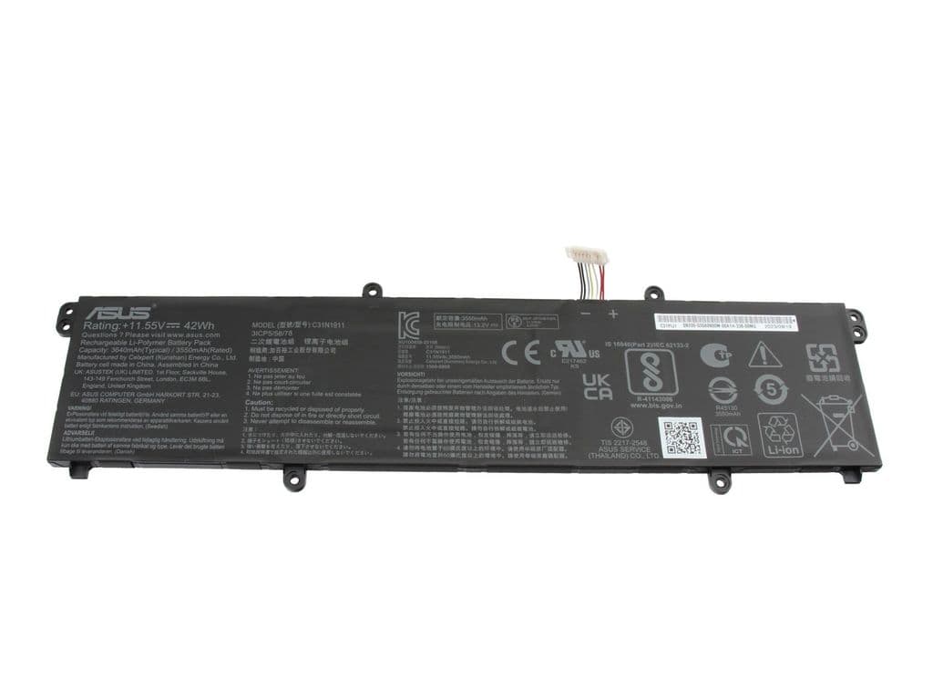 ASUS Batteri B31N1911 3640mAh / 42Wh / 11.5V / 3 celler