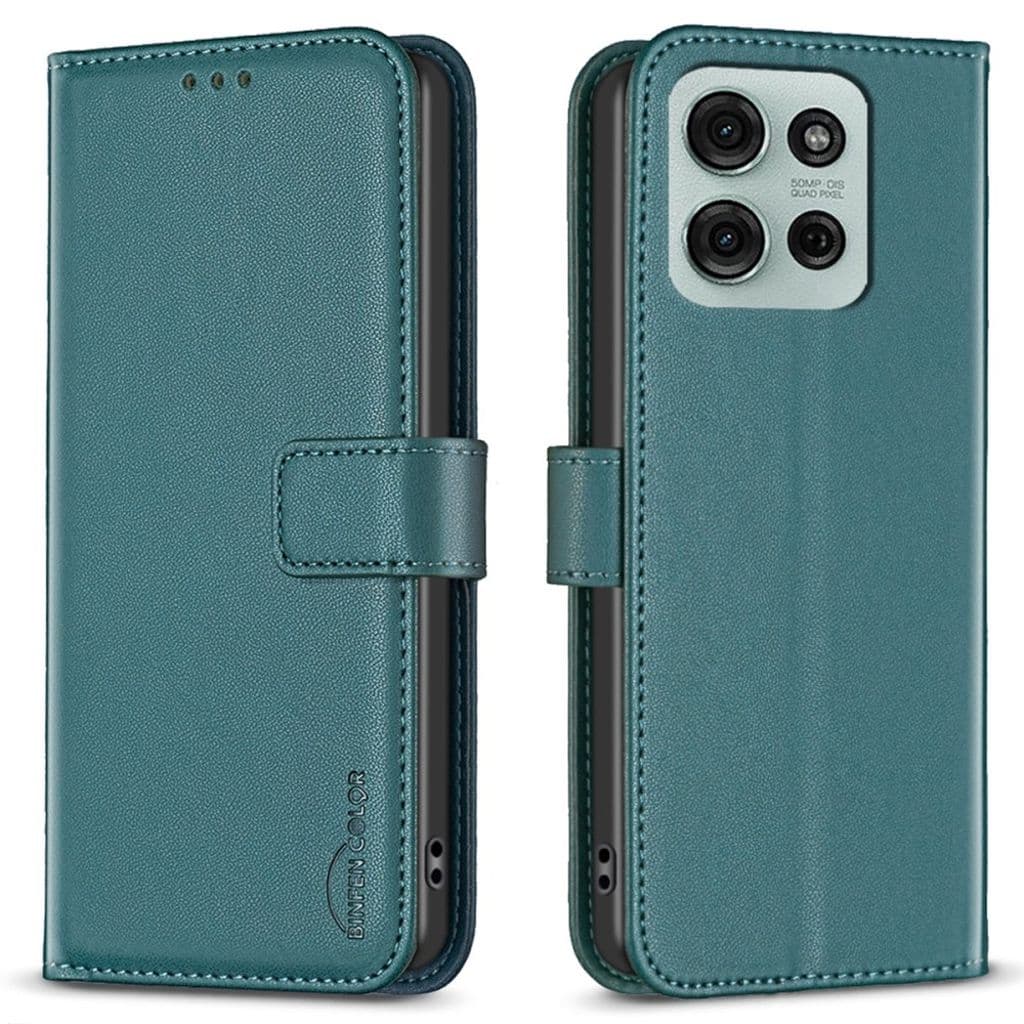 BINFEN COLOR BF17 Motorola Moto G75 5G Fodral - Grön