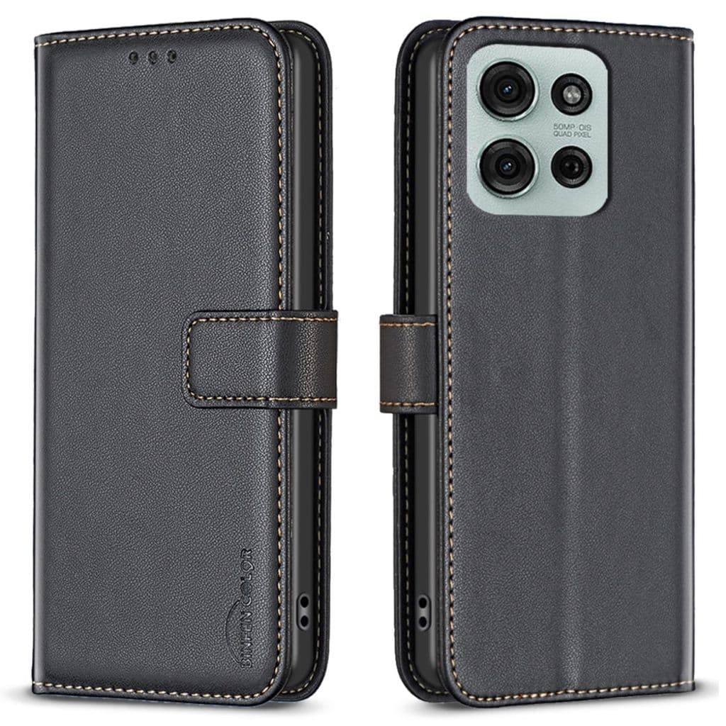 BINFEN COLOR BF17 Motorola Moto G75 5G Fodral - Svart