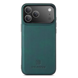 DG.MING Skal i PU-läder till iPhone 18 Pro Max/17 Pro Max - Grön