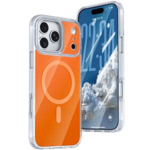 iPhone 18 Pro/17 Pro MagSafe Skal Akrylbaksida - Orange