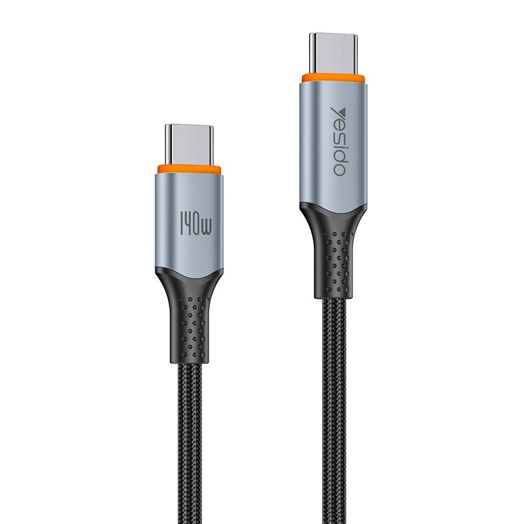 Yesido CA212 USB-C till USB-C Snabbladdningskabel 140W, 1,2m