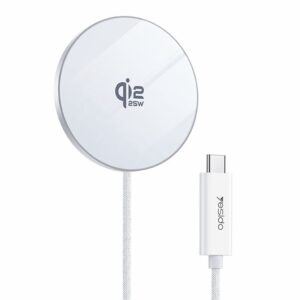 Yesido DS41 Qi2.2 Magnetisk Trådlös Laddare - Vit