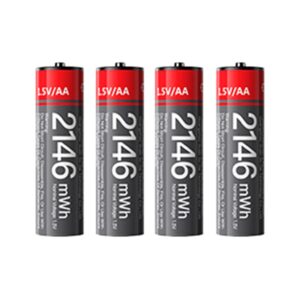 Yesido YP88 4-pack AA Laddningsbara Batterier 580mAh - USB-C