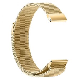 Garmin Vivoactive 4s/Vivomove 3S m.fl. Milanesiskt armband - Guld