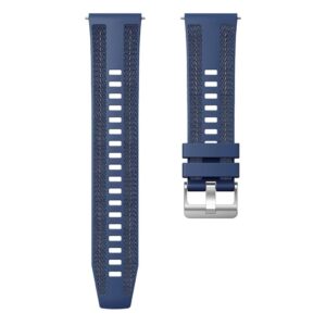 Huawei Watch GT 5 Pro 46mm etc. Klockarmband 22mm - Mörk Blå