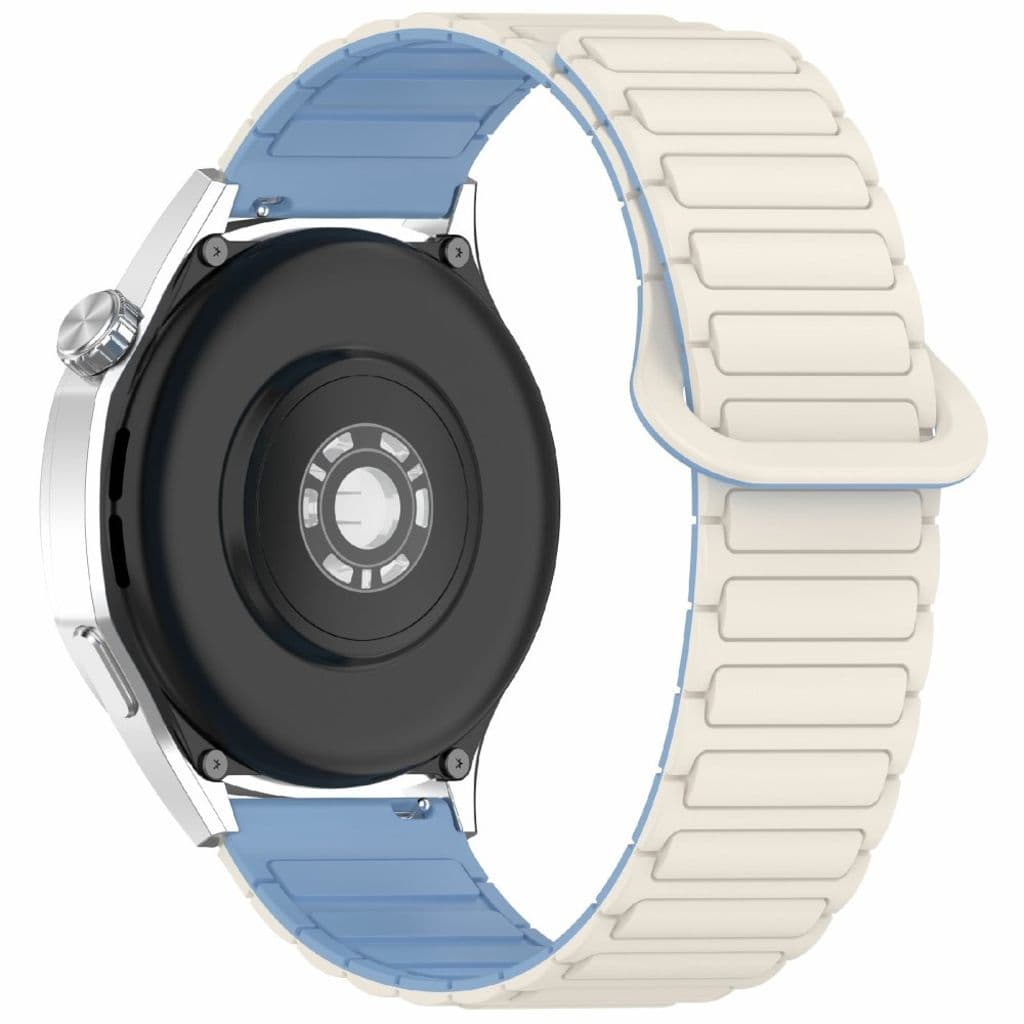 Huawei Watch GT 5 Pro 42mm etc. Klockband 18mm - Vit
