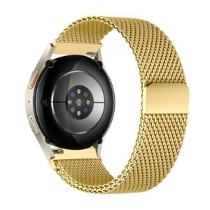 Garmin Forerunner 165/168/D2 Air X10/vivoactive 5 m.fl. Milanesearmband - Guld