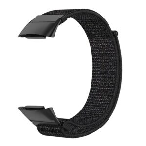 Fitbit Charge 5/6 Armband Nylon - Svart