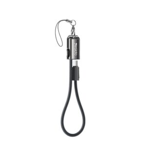 Yesido USB-C till USB-C snabbladdningskabel 60W, 20cm - Svart