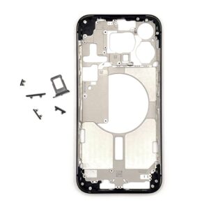 Apple iPhone 15 Pro Max Mittram - Svart Titan