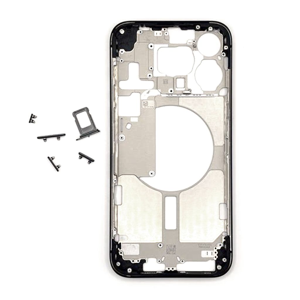 Apple iPhone 15 Pro Max Mittram - Svart Titan