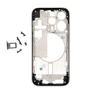 iPhone 15 Pro Mittram - Svart Titan
