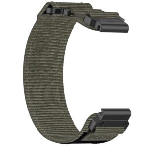 Garmin Fenix 7X Pro 51mm Kockarmband i nylon - Grå