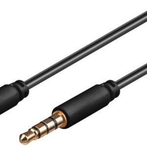 Goobay AUX Audio Cable 3.5 mm stereo hane till hane 3 meter