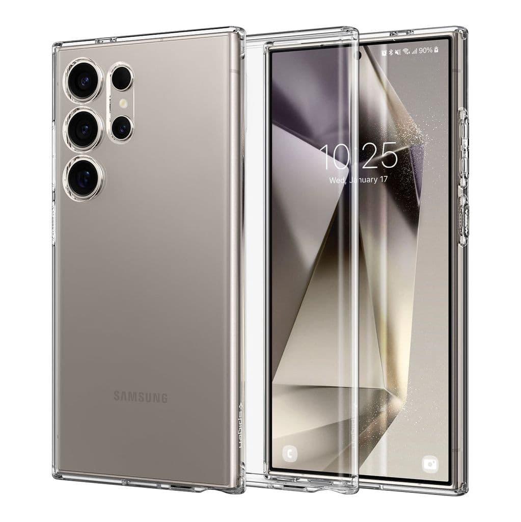 Spigen Samsung Galaxy S25 Ultra Liquid Crystal Skal - Crystal Clear - Bild 2