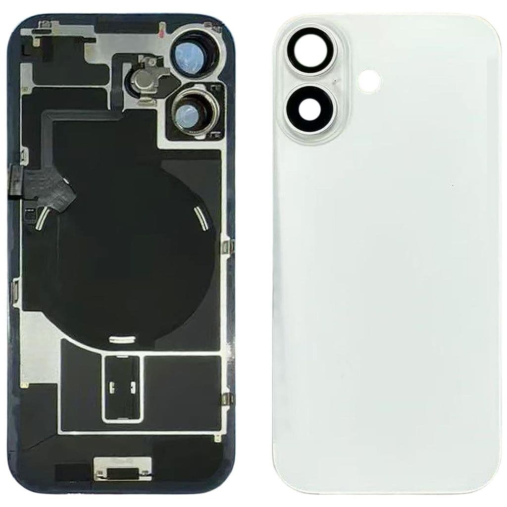 iPhone 17 Baksida med små delar - Vit