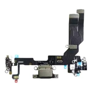 iPhone 16e Laddkontakt Flexkabel - Svart