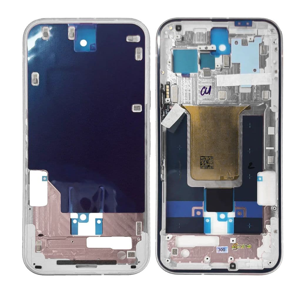 Google Pixel 9A Mellanram - Vit