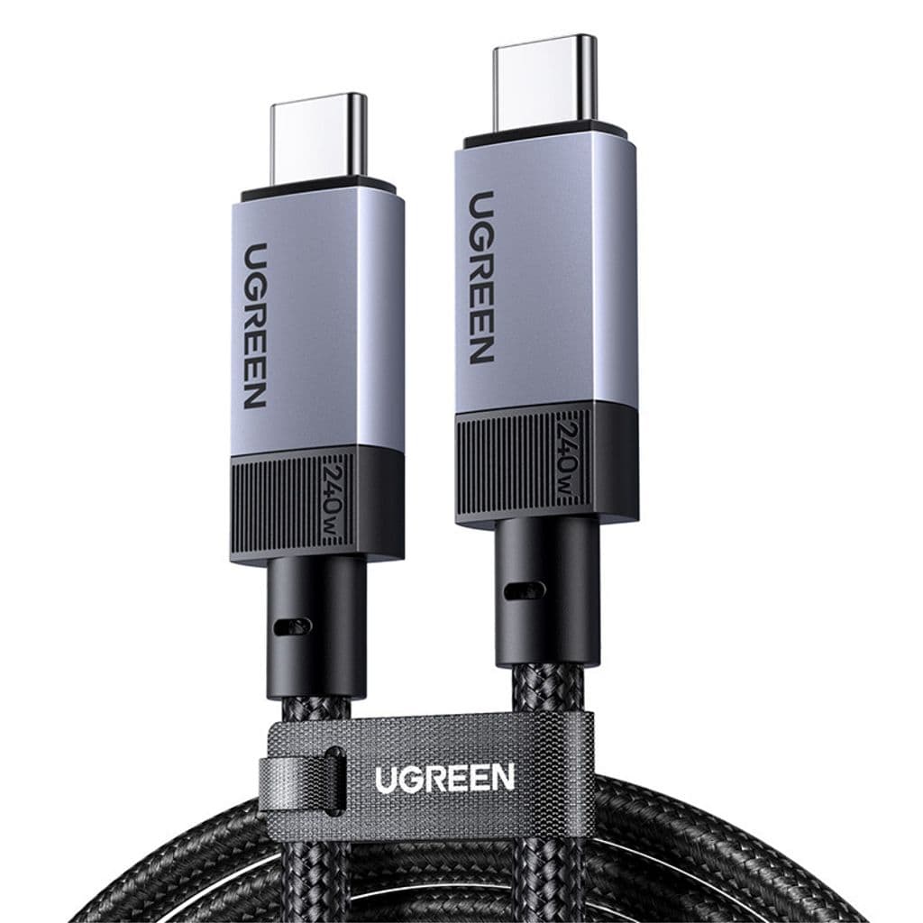 UGREEN USB-C till USB-C Kabel 240W / 40 Gbps / 1 m - Grå