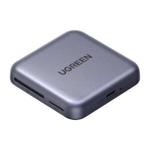 UGREEN 3-in-1 Minneskortsläsare CM898 – USB-C / MagSafe / SD & TF – Svart