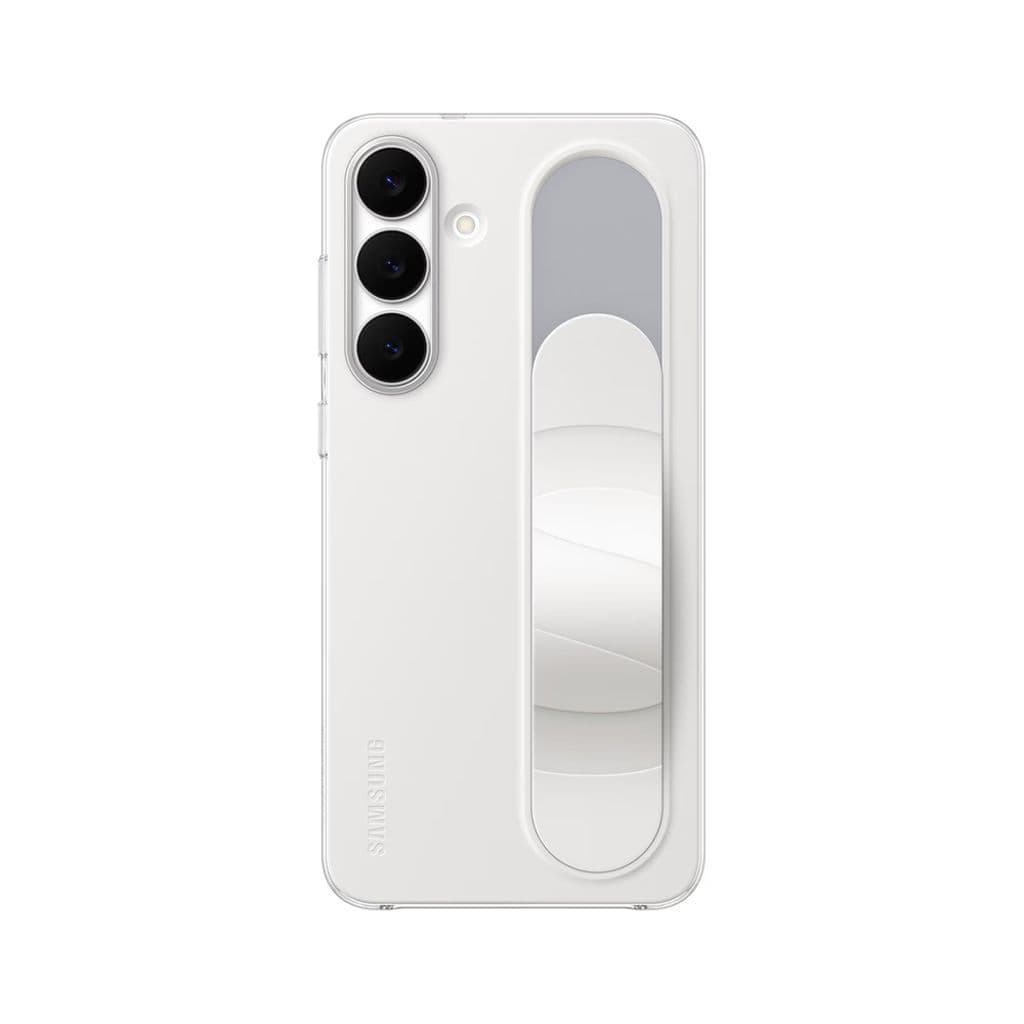 Samsung Standing Grip Skal till Samsung Galaxy S25 FE - Vit
