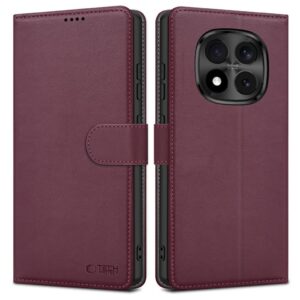 Tech-Protect Plånboksfodral till Xiaomi Redmi Note 15 Pro 5G - Vinröd